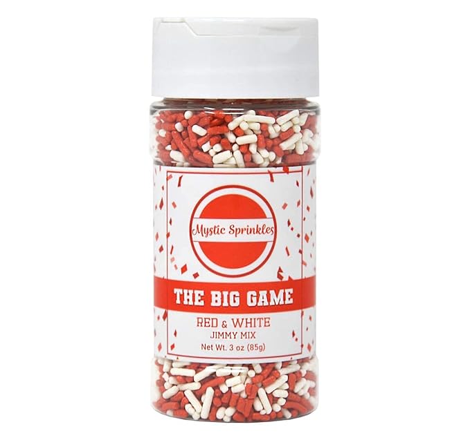 Mystic Sprinkles The Big Game Jimmy Mix 3oz Bottle (Red & White)