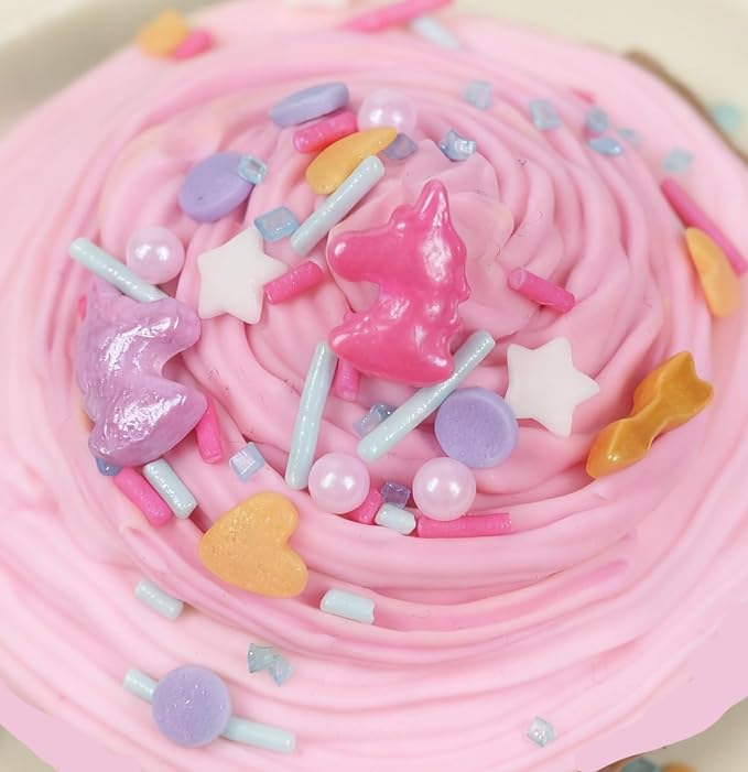 Peelit Rainbow Unicorn Sprinkles Mix, 4oz | Edible Glitter & Pearls, For Cupcakes, Birthday Cakes & Ice Cream, Funfetti Candy Topper, Halal & Gluten-Free, Resealable Bag