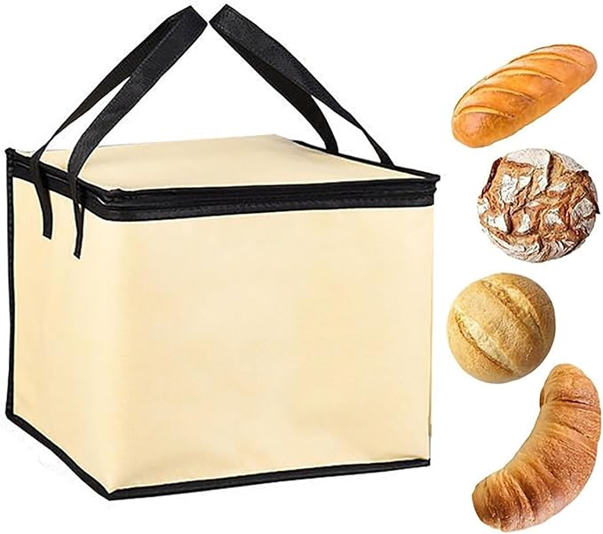 Dough Proofer Box, Nine Gear Adjustment Proofing Box with Heater, High and Low Precise Temperature Adjustment, Fold Proofer, Reusable, Bread Making Tools Kit for Making Bread/Yogurt/Natto