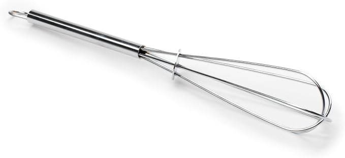 Fox Run Mini Whisks, Chrome Plated, Set of 4, Metallic, 8 x 2 x 1.75 inches