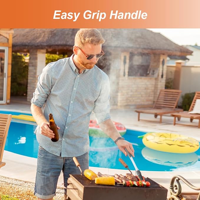 2PCS Silicone Oil Brush Basting Pastry Brush for Grilling BBQ Baking,2025 Silicone Oil Brush Basting Brush for Cooking,Pastry Brushes for Baking Cooking Kitchen Gadget Home Outdoor Use (4PC)