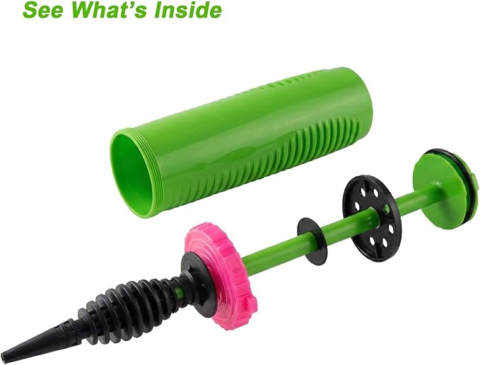 Balloon Pump Handheld - Dual Action Manual Air Inflator for Balloon, Rapid Two-Way Blower for Party Decoration