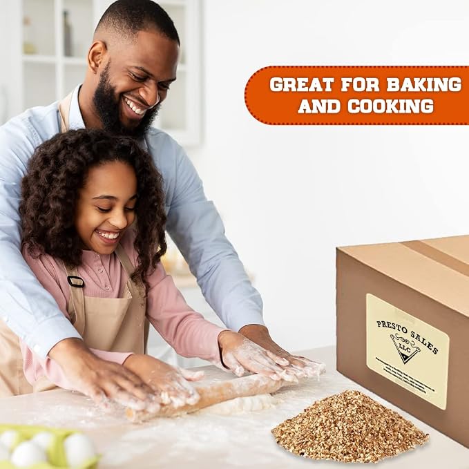 Pecan, "Tasty and Delicious" Fancy Raw Meal/Flour, Convenient, Healthy, Great Flavor, Keto friendly, Dietetic, Finely Ground, Vegan, USA, Packed in a convenient box/bag of 10 lbs. (160 oz.) by Presto Sales LLC