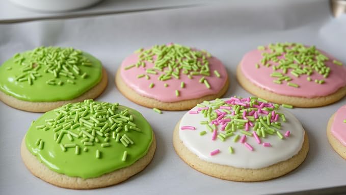 NCS Lime Green Jimmies Edible Sprinkles – Cupcake, Cake & Cookie Decorations, 7 oz