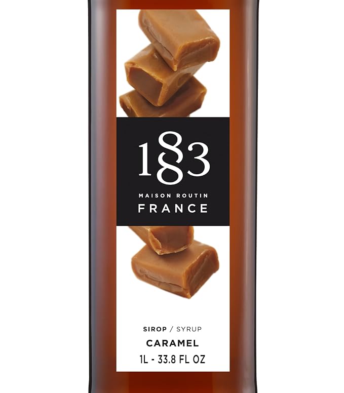 1883 MAISON ROUTIN FRANCE Caramel Syrup - Ordering Only, 33.8 FZ