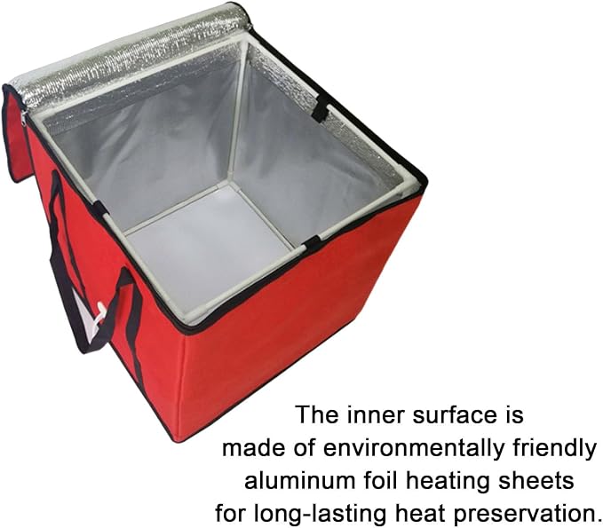 Portable Sourdough Proofer Tool | Adjustable 10 min-96 H Timer | Foldable Fermentation Chamber For Bread Dough & Dairy Cultures, Bakery/Dessert Shop Baking Tools,S