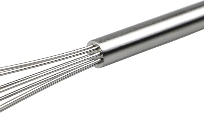 FLYINGSEA Whisks,Small Whisk,Mini Whisk,Stainless Steel Whisks,Cooking and Kitchen Gadget.(1 Pcs)