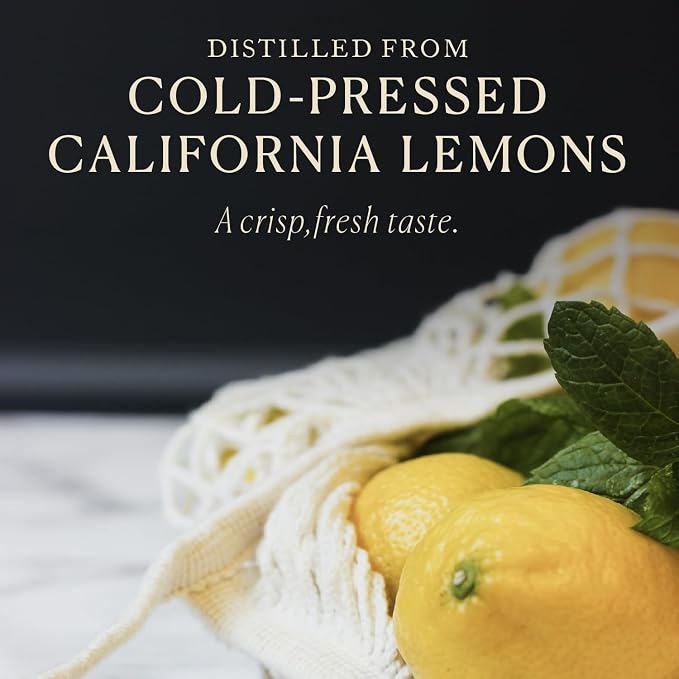 Cook's, Organic Lemon Extract, for Ice Cream, Baking, Beverages, 128 Ounces (1 Gallon)
