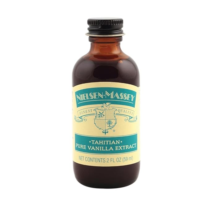 Nielsen-Massey Tahitian Pure Vanilla Extract for Baking and Cooking, 2 Ounce Bottle