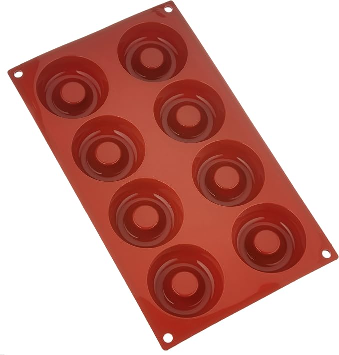 Silikomart SF011/C Silicone Classic Collection Mold Shapes, Ring, Medium