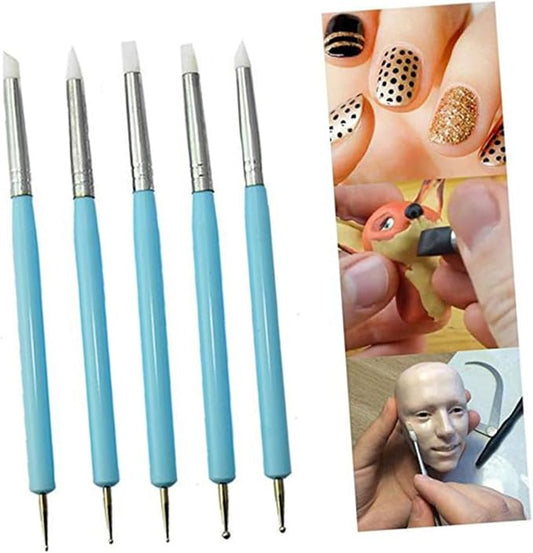Unomor 13pcs Fondant Sculpting Tools Kit for Cake Decoration Versatile Modeling Pens for Sugar Craft Clay Pottery and Diy Projects Easy to Use for Beginners and Professionals