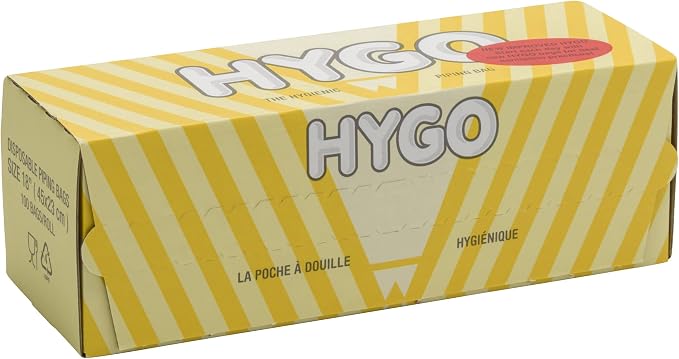 Hygo Disposable Pastry Bag, 18", Clear