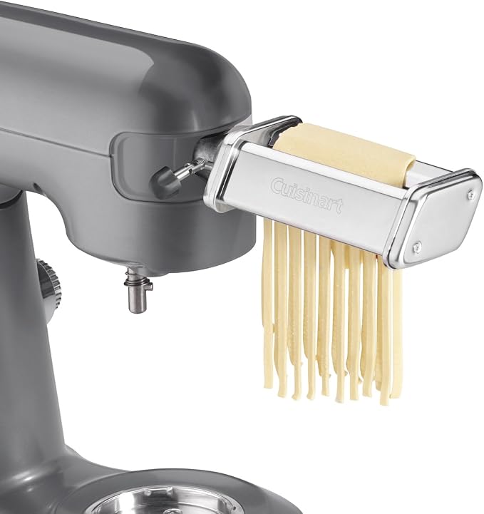 Cuisinart Prs-50c Precision Master Stand Mixer Pasta Roller and Cutter Attachment, Silver