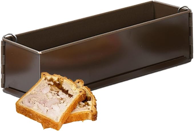 Gobel Loaf Pan/Pate Mold – Non-Stick – Removable Bottom – Professional Terrine Pan – 11 13/16" x 3 1/8"