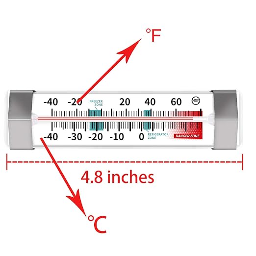Fridge Refrigerator Freezer Thermometer (3pack)