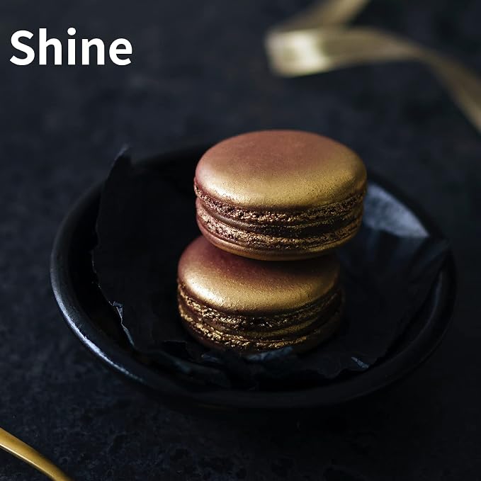 Food Coloring Metallic Color Paint, 8 Colors Most Popular YouTook Metallic Edible Paint for Airbrush Cake Paint, Baking, chocolate, candy, donuts, biscuits, DIY Supplies Kit. 0.53 Fl. Oz Each Bottles
