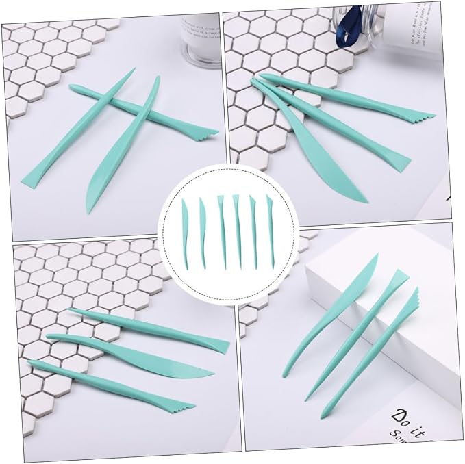 Fondant Shaping Tools 6pcs Cake Decorating Kit Perfect for Fondant Modeling and Cake Sculpting