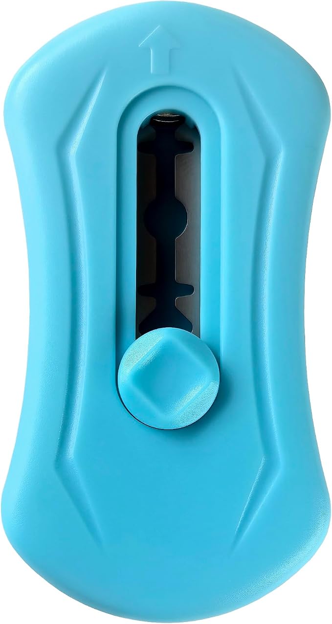 Sourdough Scorer Tool, Extractable Bread Lame Dough Scoring Knife (Blue) | Upgraded Magnetic Scoring Knife for Sourdough Bread Baking, Bread Razor for Homemade Bread, Includes 10 Razor Blades