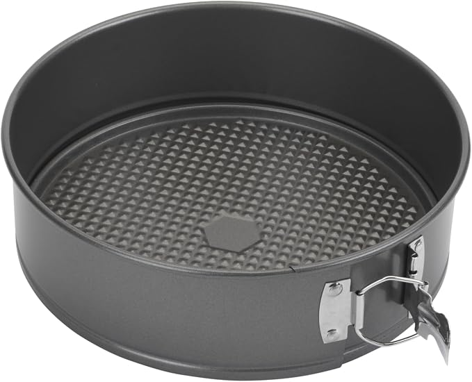 GoodCook Everyday Nonstick Steel Springform Pan, 9", Gray