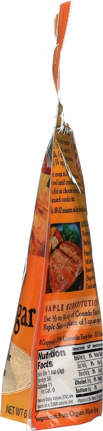 Coombs Family Farms, Sugar Maple Pouch Organic, 6 Ounce