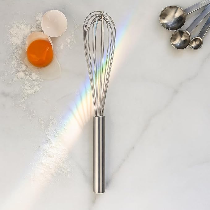 Mrs. Anderson’s Baking French Whisk, Stainless Steel, 12-inches