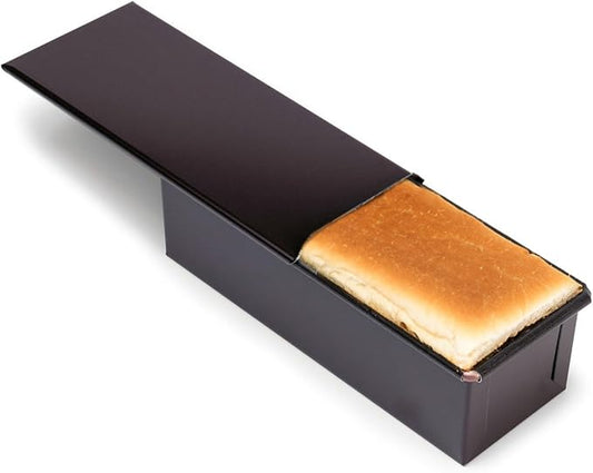 Gobel Pullman Loaf Pan – Non-Stick – Sliding Lid – 9 7/8" x 3 5/8"