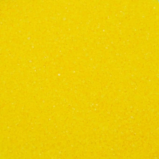 YELLOW Sugar Crystals - 4 oz shaker jar - Edible Sugar Sprinkles/Sanding Sugar for Cakes, Cupcakes, Cookies, Icing, Chocolate