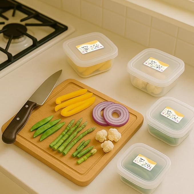 160 Pcs Date Label Stickers, Warm Color Removable Labels Food Safety Date Sticker Self-Adhesive Practical Stickers for Bottle Refrigerator Container