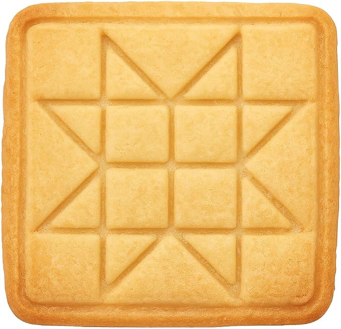 Geometric Quilt Block Cookie Cutter - 4x4" Premium Baking Tool