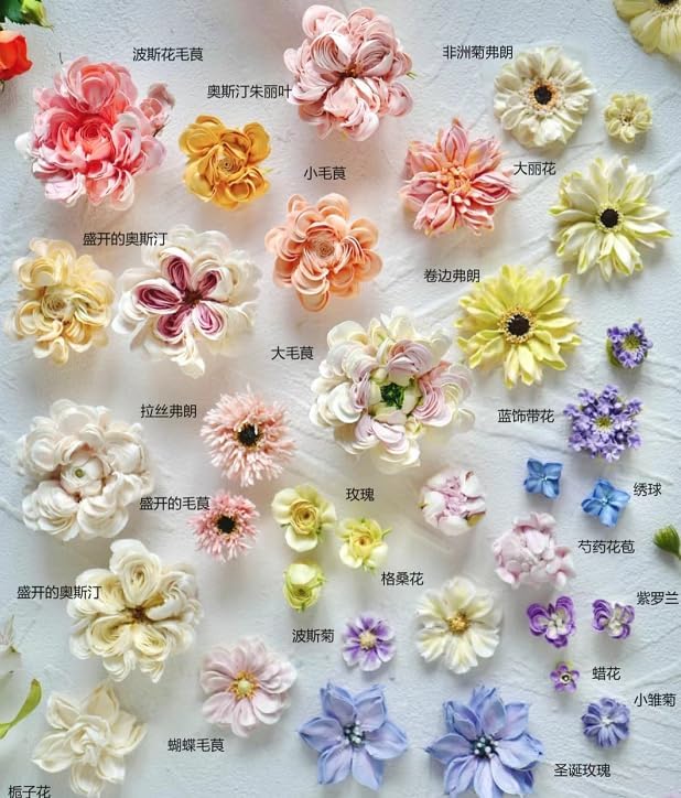 Flower Piping Tips Rose Petal Pastry Tips Chrysanthemum Tips Flower Icing Piping Cream Nozzle For Cake Cupcake Decorating, Decorating Tools, Icing and Piping Tips (125K)