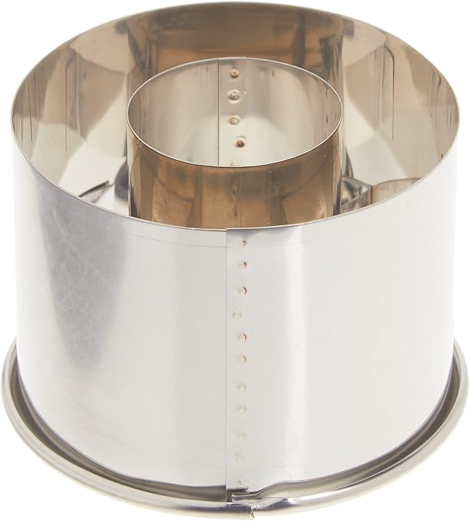 Ateco 14422 2 1/2" Stainless Steel Doughnut Cutter