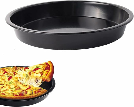 12 Inch Round Baking Cake Pan Carbon Steel Non-Stick Light Bakeware Restaurant Kitchen Baking Tool