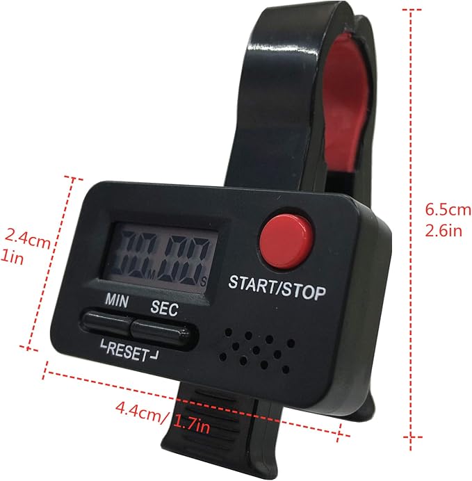 Timer, Digital Clip-On 99 Min, for Kitchen Baking Teaching Cooking Egg Potty Training