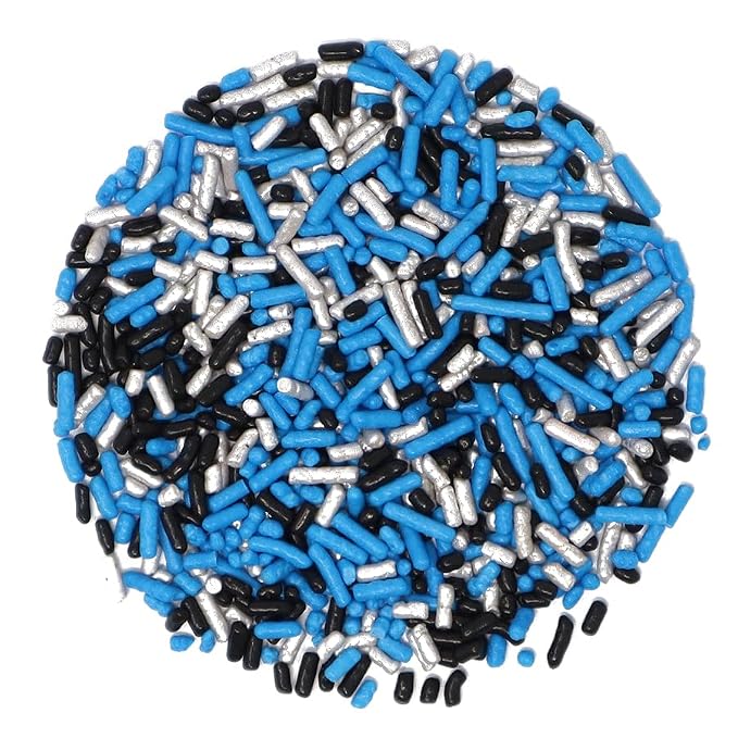 Mystic Sprinkles The Big Game Jimmy Mix 3oz Bottle (Blue, Silver & Black)