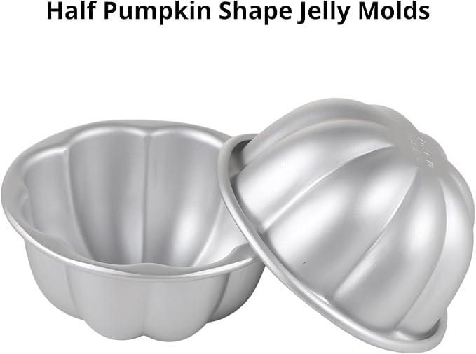 Homaisson 16Pcs Pudding Cup Molds, 3.7''x1.77'' Mini Fluted Cake Pans, Small Fluted Cake Pans for Baking，Non-Stick Jelly Molds, Easy to Demold, Pudding Cake Pan Nonstick