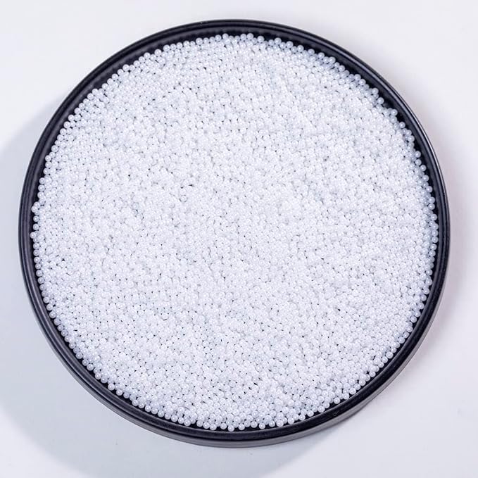 Edible Pearl White Sprinkles for Wedding Cake Decorating,Christmas Cake sprinkles,Cookie sprinkles,Sugar Pearl, Edible Candy Pearls 130g 4.6OZ for Cake Cupcake Decorationg 2mm (White)