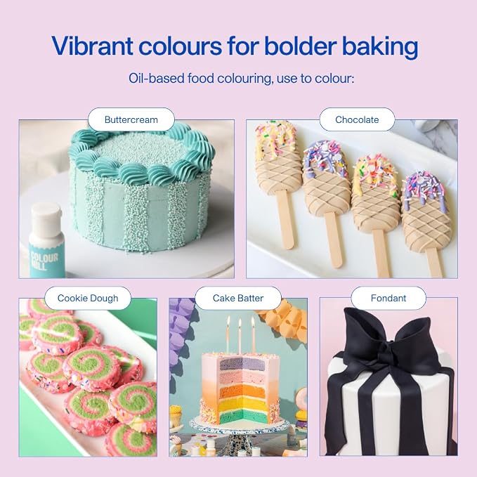 Colour Mill Oil Blend Food Coloring, 20 Milliliters Navy