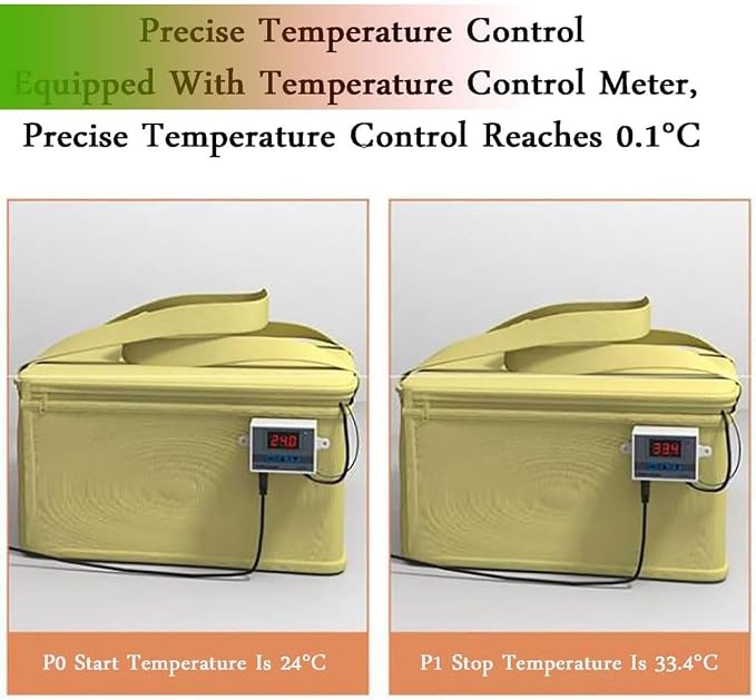 Foldable Dough Proofer Dough Fermentation Box with Heater and Timing,Dough Fermentation Cabinet,-50-110°C Accurate Temperature Control, Sourdough Bread Making Tool Set,for Making Bread Fermentation