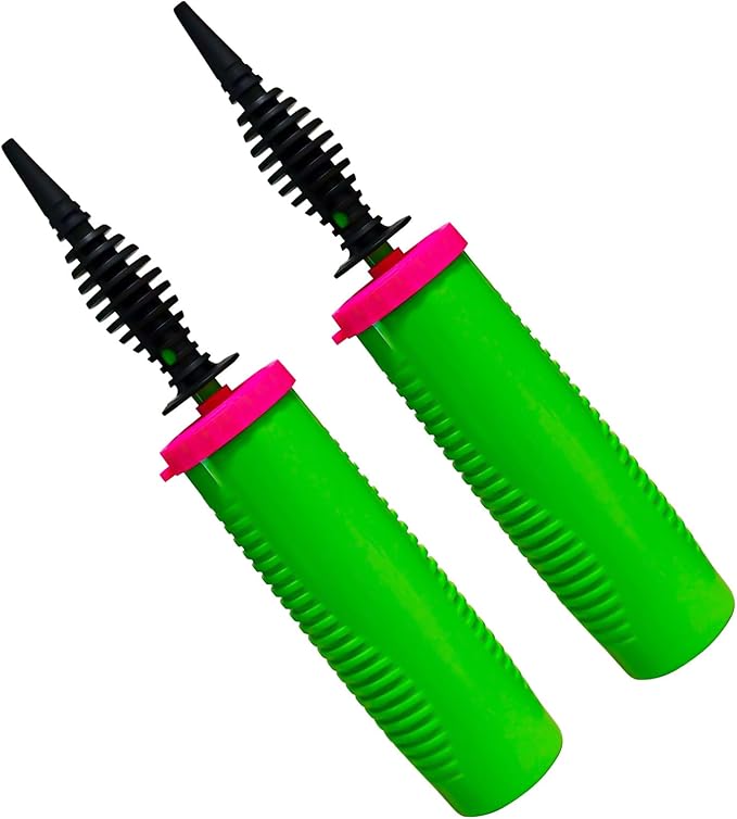 2 Pack Balloon Pump Hand Held – Two Way Dual Action Inflator Air Pump for Balloons