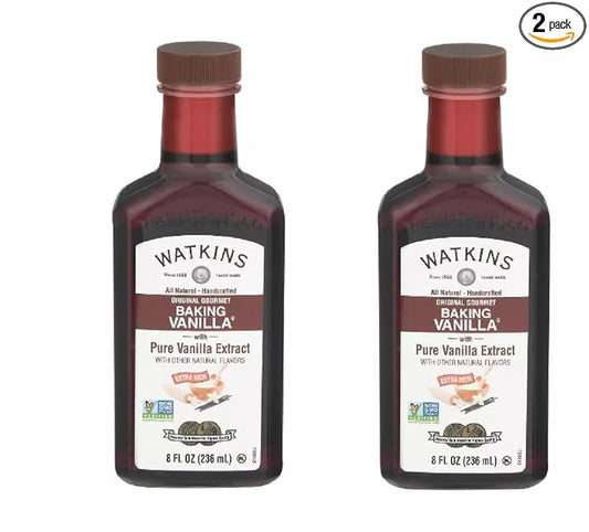 Watkins Baking Extracts (Pure Vanilla 8oz)