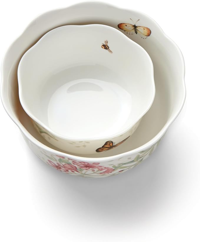 Lenox Butterfly Meadow Nesting Bowls, Set of 2 -