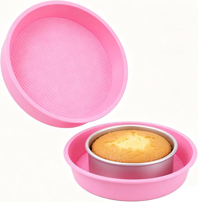 EUBUY Silicone Cheesecake Pan Protector for 9'' Round Springform Pan, Cheesecake Water Bath Protector, Baking Accessories Preventing Water from Entering