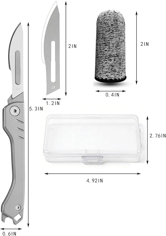 Bread Lame Knives, Bread Scoring Tool for Sourdough, w/ 10 Carbon Steel Blades