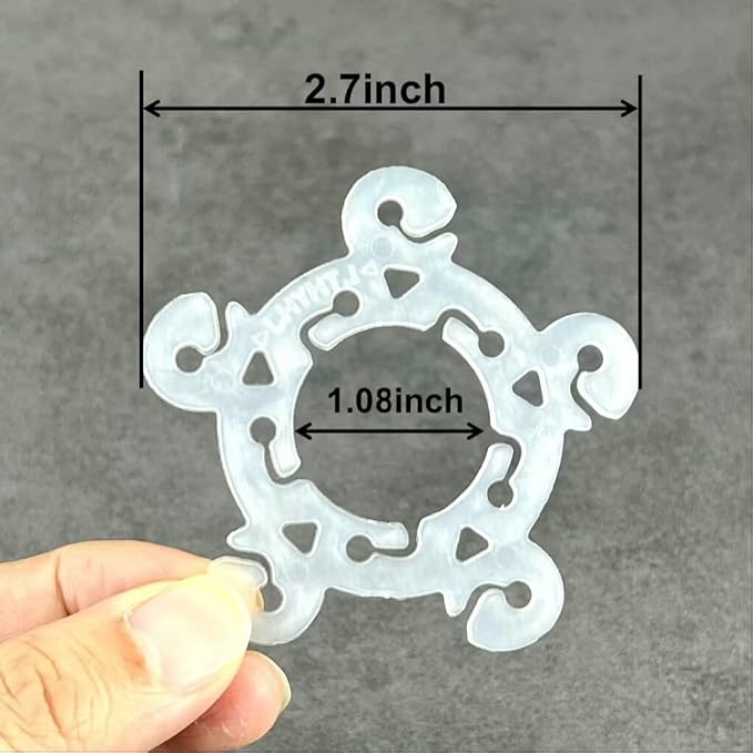 80 Balloon Clips and 100 Dots Glue Points and a Tie, Connector, for wedding, parties, etc. Arch tool