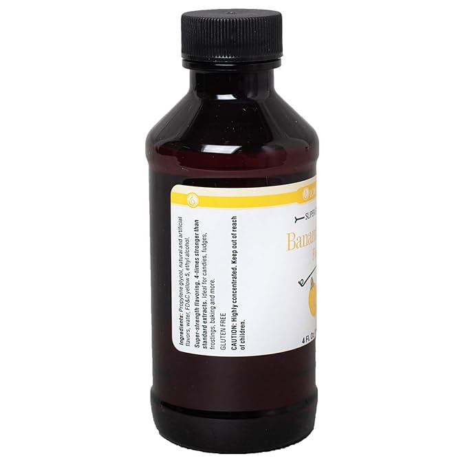 LorAnn Banana Cream SS Flavor, 4 ounce bottle