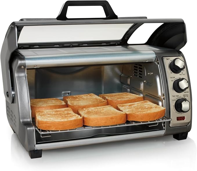 Hamilton Beach (31126) Toaster Oven, Convection Oven, Easy Reach,Silver