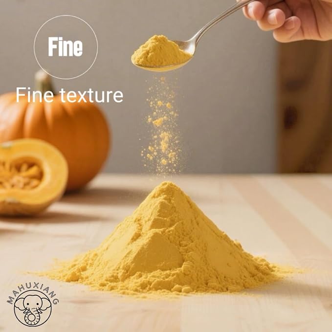 MAHUXIANG Organic Pumpkin Powder (1.76 oz / 50 g) — Single-Ingredient Pumpkin Powder for Baking, Smoothies & Soups, No Added Ingredients, Gluten-Free