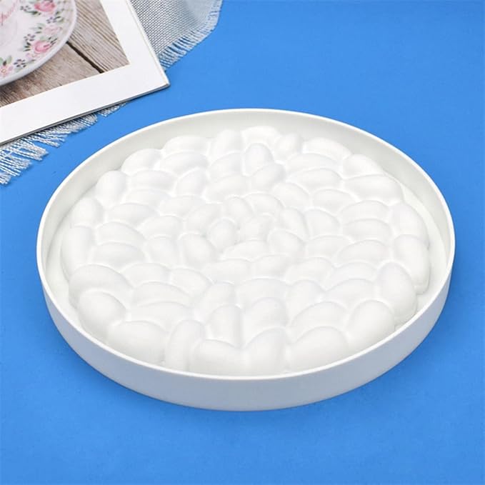 mostsom Silicone Molds Almond Chocolate Mold Candy Molds for Baking Sweet Treats,Cake Handmade Soap Candles for Christmas Party, Home Baking (Almonds F1_8x8x0.8 inch)