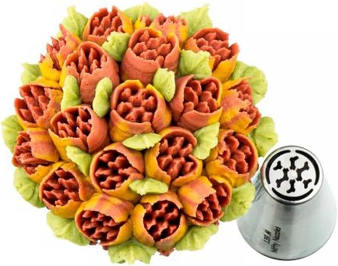 Nifty Nozzles Mini Russian 13 pc Piping Tip Set, Sugar and Crumbs