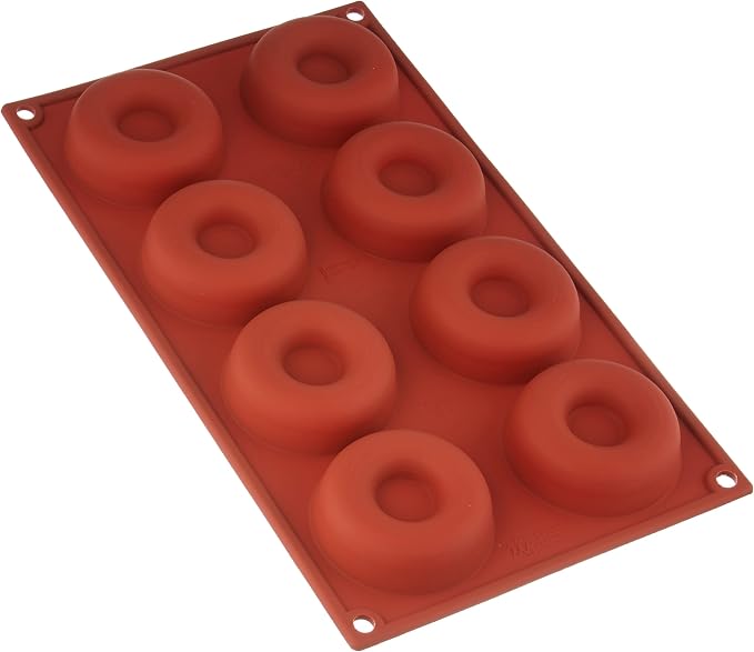 Silikomart SF011/C Silicone Classic Collection Mold Shapes, Ring, Medium